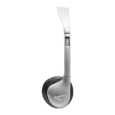 Hamilton Buhl school headphones with adjustable headband and leatherette earcups for comfort in education settings.